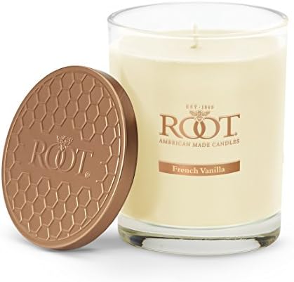 Root Candles Scented Beeswax Blend Hive Candle, 16-Ounce, French Vanilla