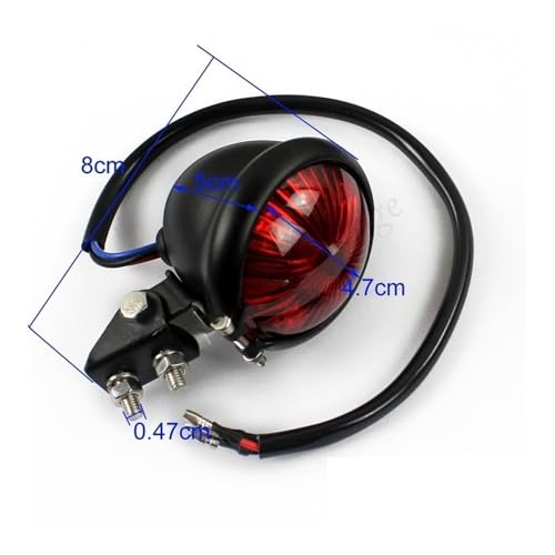 Feu stop arriere moto pour modifier le garde-boue de votre Bobber