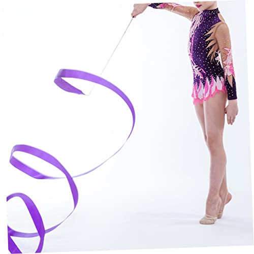 CLISPEED Varinha De Fita De 4 Pçs Fita De Dança Para Crianças Fita De Ginástica Rítmica Fita De Danç
