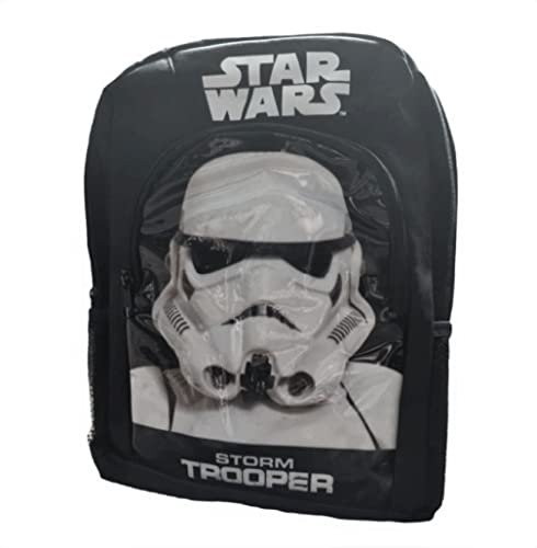 Star Wars Storm Trooper - Mochila infantil, Negro, Talla única Cover
