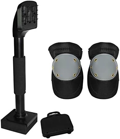 ROBERTS 10-412BKK Tapijt Knie Kicker, Zwart, Pack van 1 ROBERTS 10-412BKK Tapijt Knie Kicker, Zwart, Pack van 1