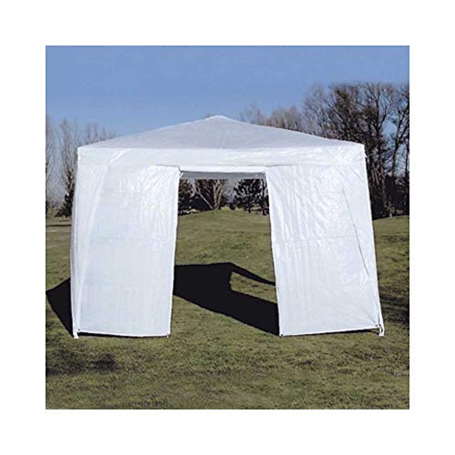 Mur tonnelle de Jardin 3 x 3 avec Porte - Unité - Blanc