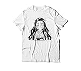 Revel Shore Anime Demon Manga Shirt (Medium) White