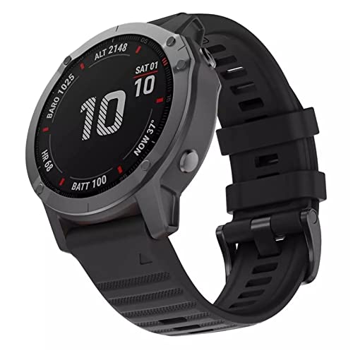 Correa de silicona para Garmin Fenix 7 6 5 pulsera Easyfit de ajuste rápido 22mm 5