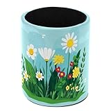 otnrnondcl Pen Holder For Your Desk, Pencil Holder Organizes All Pens, Spring (4) Pen Cup For Your Office Decor