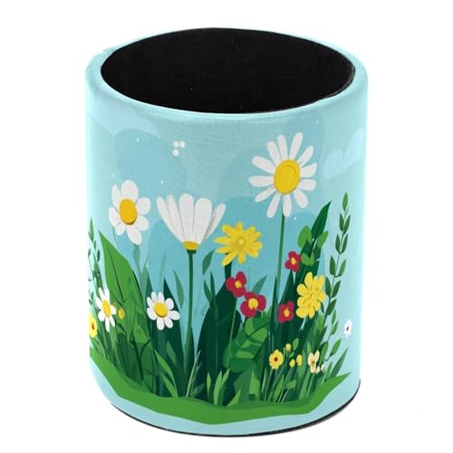 otnrnondcl Pen Holder For Your Desk, Pencil Holder Organizes All Pens, Spring (4) Pen Cup For Your Office Decor