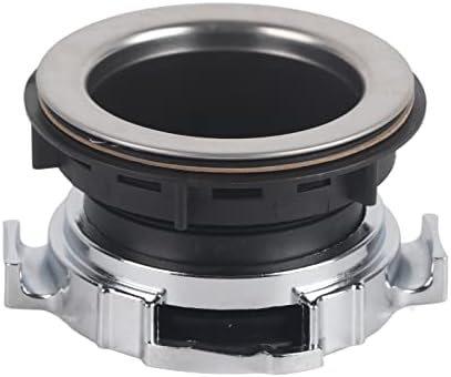 Food Waste Disposer Mount Flange, Sink Food Waste Disposer Installation kit Food Waste Disposer Flange with Shockproof Rubber, Stainless Steel Kitchen Sink Flange Kit with Splash