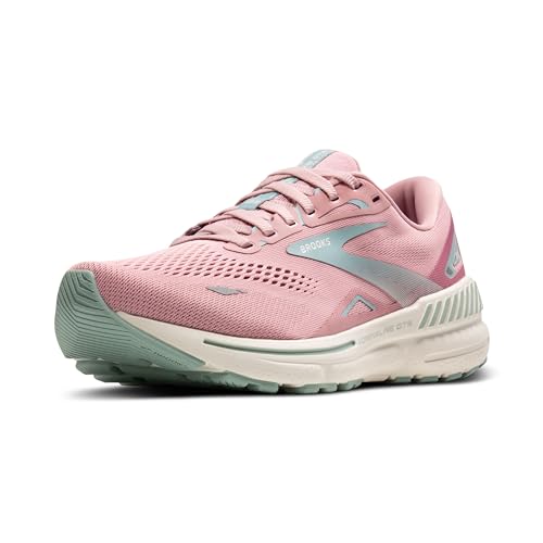 BROOKS Damen Adrenaline GTS 23 Sneaker, Rosa/Hellblau, 40 EU