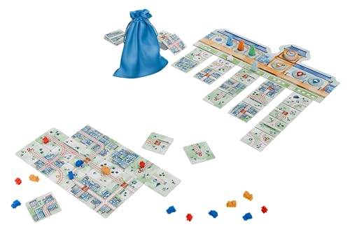 Railroad Tiles juego de mesa de estrategia familiar miniatura 3