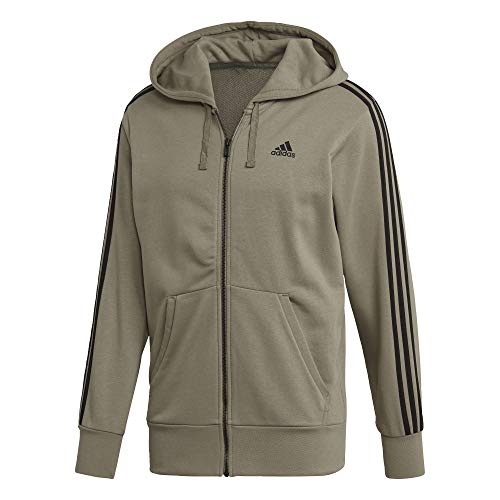 adidas Essentials - Felpa con Cappuccio a 3 Strisce da