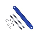 Aluminum Tie Bar w/6 E-Clips 2 Suspension Hinge Pins 2532 2640 for Traxxas Rustler Slash Stampede Bandit 2WD Nitro Sport