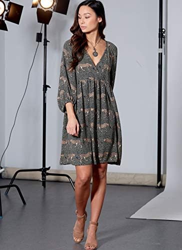 McCall's M7969ZZ-Missess, Dress, Paper, White, Various