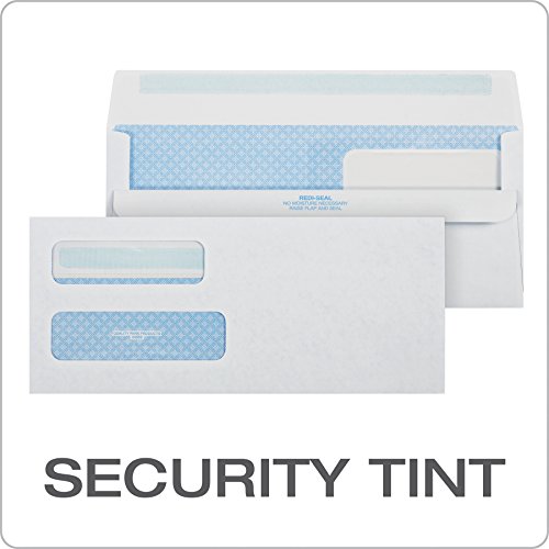Quality-Park-10-Double-Window-Self-Seal-Security-Envelopes-For-Business-Statements-Invoices-4-18-x-9-12-White-24-lb-500-Per-Box-QUA24559-24559