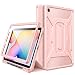 Produktbild MoKo Hülle für Samsung Galaxy Tab S6 Lite 10,4 2022/2020 (SM-P613/P619/P610/P615), Fullbody Schutzhülle mit Displayschutz Stifthalter Auto Schlaf/Aufwach Smart Case - Rosa