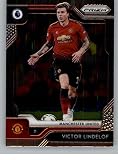 2019-20 Panini Prizm Premier League #52 Victor Lindelof Manchester United Soccer Card
