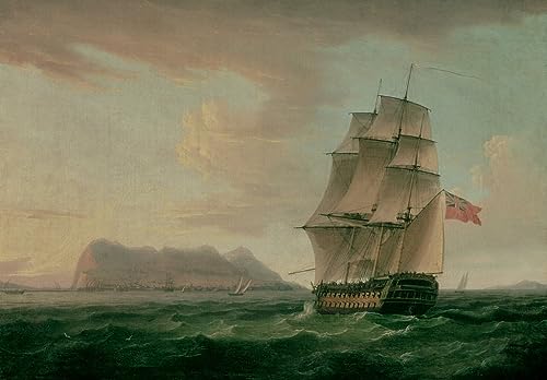 Foto lienzo de Gibraltar TVLAR: una obra artística premium de 60x90cm de Whitcombe