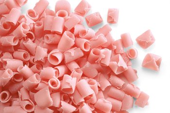 Pastry Chef's Boutique Pink Blossom Belgian Chocolate Curls Topping for