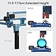 Creatorally Rotationswalze für Lasergravierer, Rotary Roller mit 17,5 cm Höhenvergrößernde Säule, Gravur Hilfsmodul 360° Y-Achse für Laser Tasse, Zylindrisches Objekt