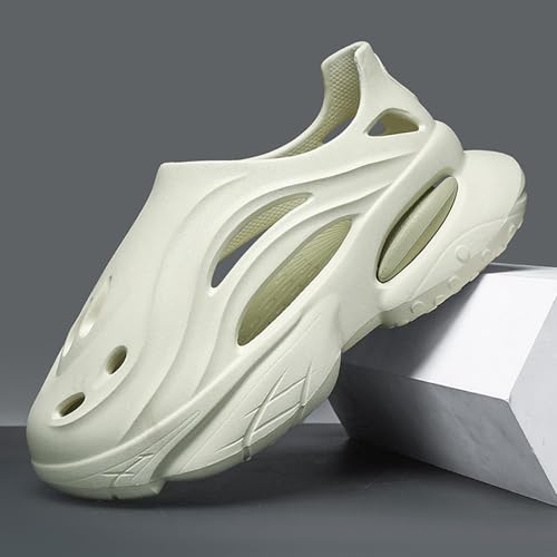 Foam Runner Style Thick-Soled EVA Material Shoes for Men Hollow Out Slippers Lightweight Slip-On Walking Sneakers Breathable Soft Beach Sandals2