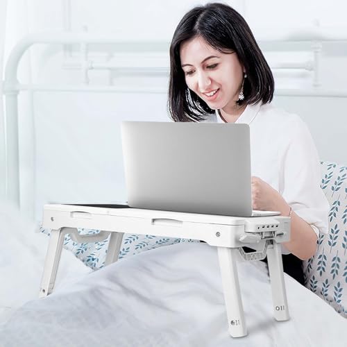 Base ajustable para laptop con ventilador y mouse pad miniatura 2