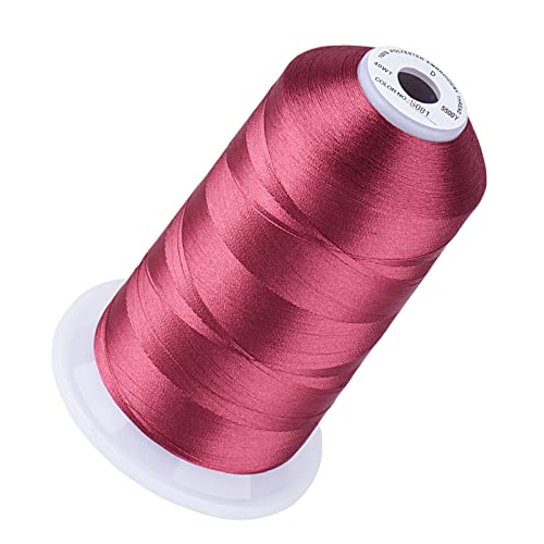 Simthread Embroidery Machine Thread 5000M 40WT Polyester, Logan Berry S081
