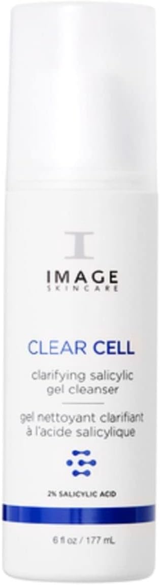 Image Skin Care CC-100N Clear Cell Salicylic Gel Cleanser 177ml, Multi, 6 Fl Oz (Pack of 1)