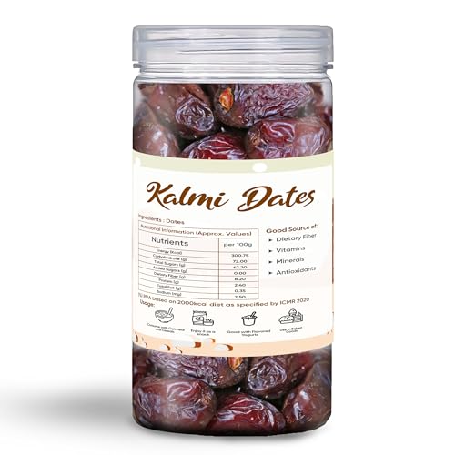 Image of Fabeato Premium Kalmi Dates /Khajoor 400g | Rich Source of Potassium & Iron|Naturally Sweet|No Added Sugar | No Preservative