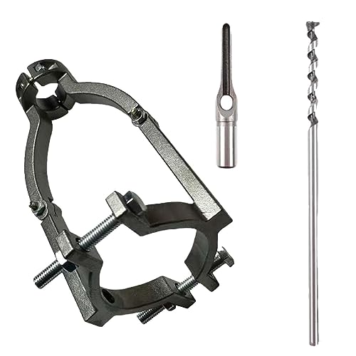 Leefasy Adaptador de broca de furo quadrado, carpintaria, instale ou desmonte rapidamente, durável p