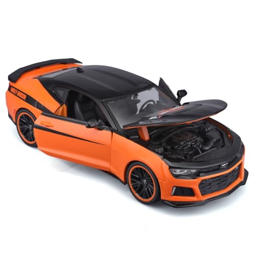 Maisto 1:24 H-D Custom - 2017 Chevrolet Camaro ZL1 miniatura 2