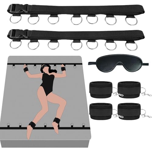 Under Bed Restraints with Blindfold