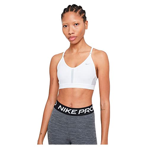 Nike Women's Dri-FIT Indy Light-Support Padded V-Neck Sports Bra (as1, Alpha, l, Regular, Regular, Large)