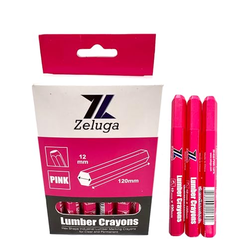 Zeluga pink industrial crayons