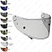 Produktbild VRacing Shoei Nxr Visier Ryd X-Spirit III 3 Helmvisier Cwr 1 Helm Aftermarket Pinlock e Tear off Ready (Transparent Klar)