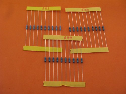 1% 1/4W Metal Film Resistor Assorted Kit 148 Value total 3700pcs 25pcs each