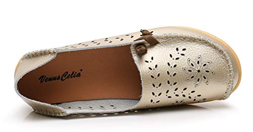 Image of VenusCelia Women's Comfort Walking Cute Flat Loafer
