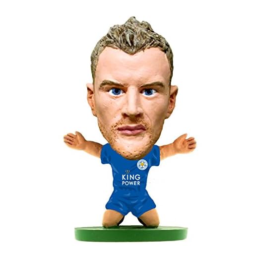 Soccerstarz SOC1071 - Kit de iniciación para Mermelada de Leicester Jamie Vardy
