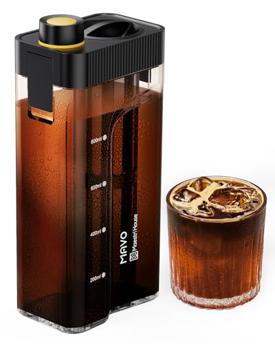Maestri House Compact Cold Brew Coffee Maker, 34oz Iced Tea...