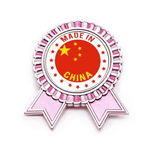 Broche étoiles chinoises rouge et jaune pour sublimer vos vestes