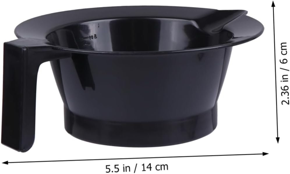 NOLITOY 24pcs Hair Dyeing Bowl Kit Scale Professional Hair Mixing Bowls for Salon and Home Use Easy to Hold No