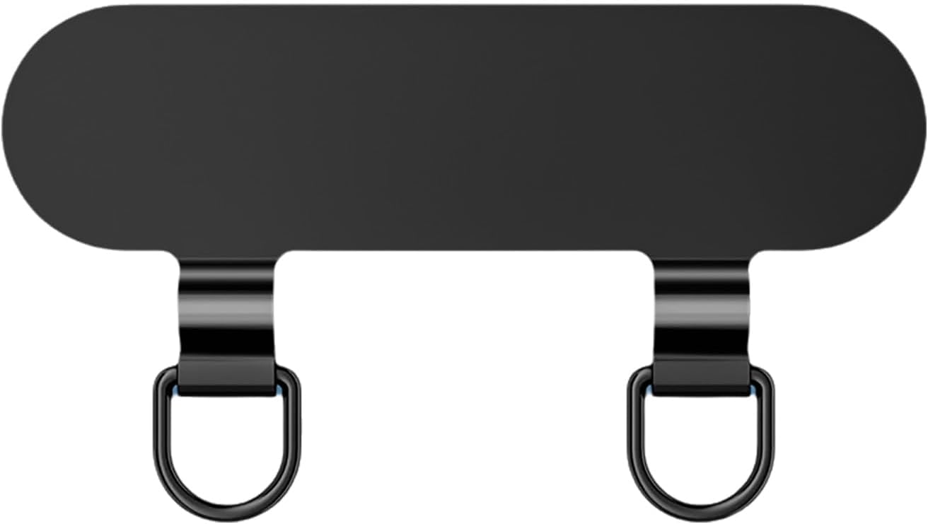 Travel Friendly Phone Tethers Pad Clip Stainless Steel Adhesive Mount Double Hook for Outdoor Activity Everyday Carry