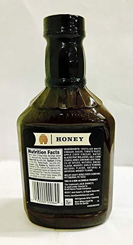 Jack Daniel's Barbeque Sauce, Honey Smokehouse, 19Oz #TOP2