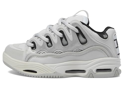 Image of Osiris Men's D3 2001 Skate Shoe, Grey /Black /Grey, 11.5