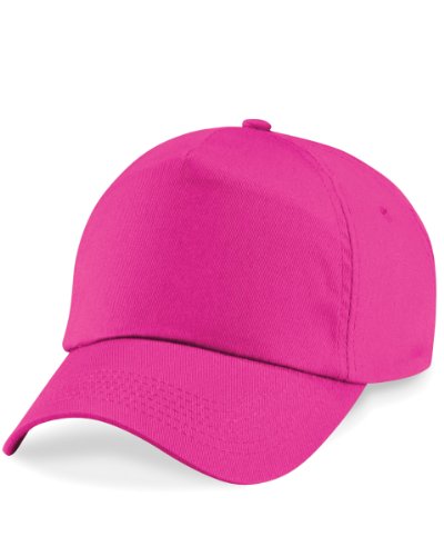 Beechfield Original 5 Panel Cap Colour=Fuchsia Size=O/S