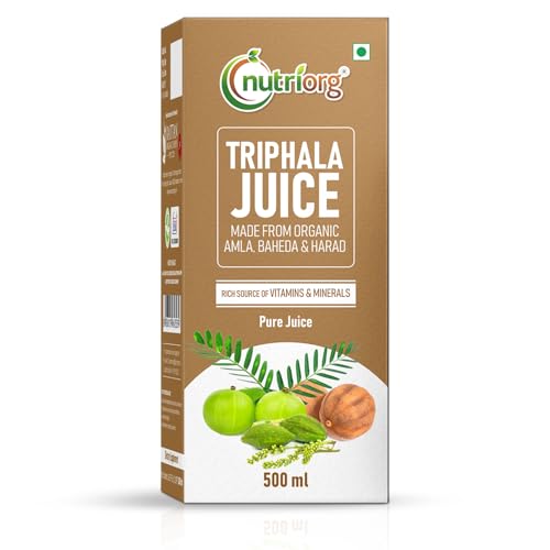 Transform Your Health with Triphala: A Closer Look at Its Benefits 10 Nutriorg Triphala Juice |100% Natural & Ayurvedic | Supports...