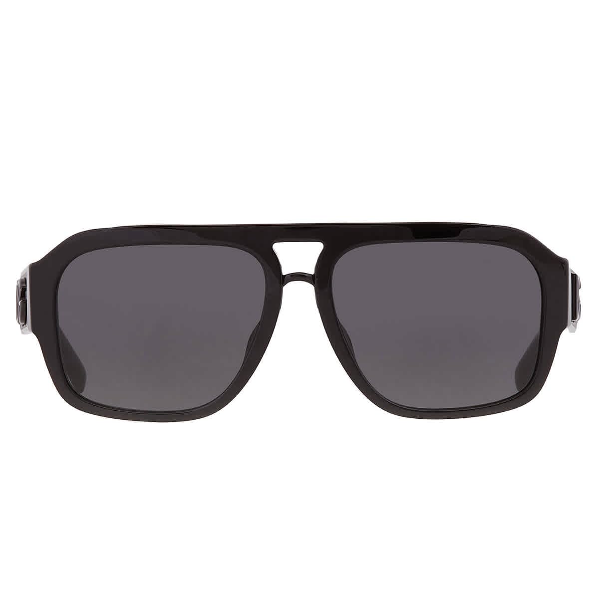 Gafas de sol Dolce & Gabbana DG 4403 F ajuste asiático 501/87 negro, Negro -, 58/16/140