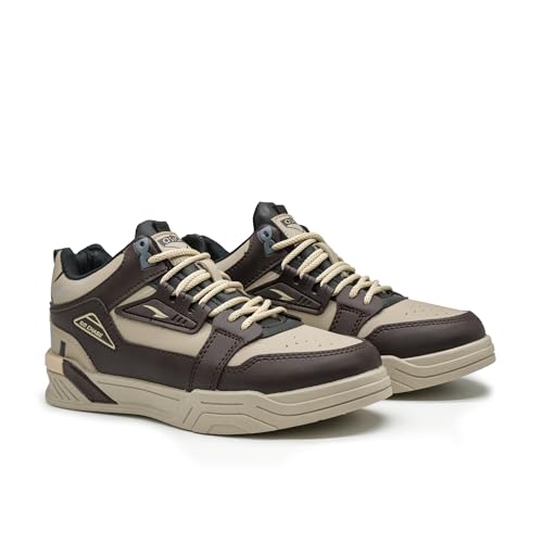 Image of ASIAN Men CHICAGO-11 Stylish Casual Mid Top Sneakers and Trendy Shoes with Laces for Men & Boys | Perfect for Wearing to Outings, and Comfortable All-Day Use, Stylish and Durable