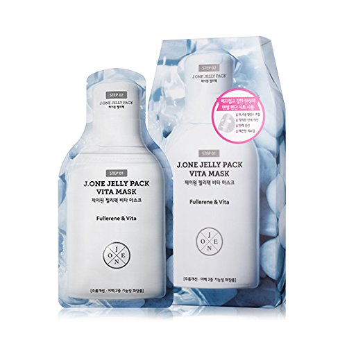 New J.ONE Jelly Pack Vita Mask Sheet 27ml + Jelly Pack 2ml Set 10pcs Beauty
