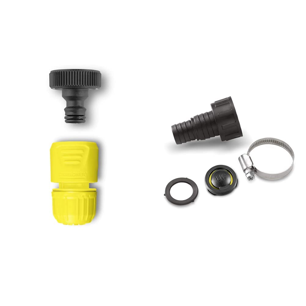 Kärcher 6.997-359.0 Anschluss (geeignet fuer Saugschlauch 3/4 Zoll+ 1 Zoll) & 6.997-358.0 Anschlusssatz Basic