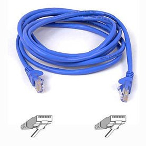 Image of PremiumAV 15-Meter CAT5E RJ45 Ethernet LAN Cable Blue - High-Speed Internet Patch Cord for Router, Switch, Modem, PC, Gaming Console, CCTV, LAN Network, Compatible with Cat5 /Cat5e Devices