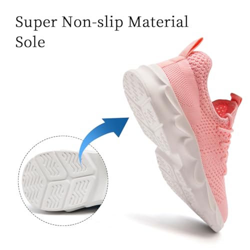 Image of Womens Walking Shoes Slip on Running Tennis Sneakers Non Slip Workout Athletic Gym Sports Breathable Mesh Lightweight Comfortable Fashion Casual Soft Sole